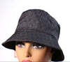 Fashion Design Bucket Hat #AT416 - Black (PC)