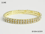 Fashion Rhinestone Bracelet #B1054 (PC)