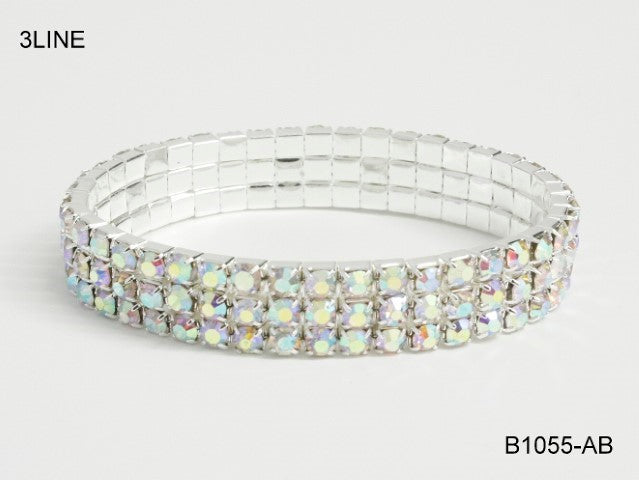 Fashion Rhinestone Bracelet #B1055 (PC)