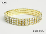 Fashion Rhinestone Bracelet #B1055 (PC)