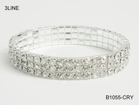 Fashion Rhinestone Bracelet #B1055 (PC)