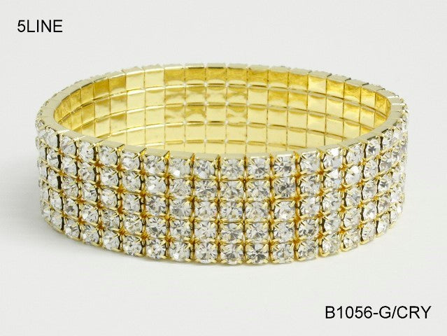 Fashion Rhinestone Bracelet #B1056 (PC)