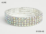 Fashion Rhinestone Bracelet #B1058 (PC)