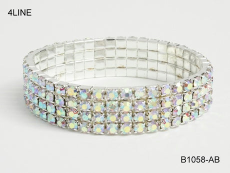 Fashion Rhinestone Bracelet #B1058 (PC)