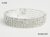 Fashion Rhinestone Bracelet #B1058 (PC)
