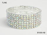 Fashion Rhinestone Bracelet #B1059 (PC)