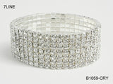 Fashion Rhinestone Bracelet #B1059 (PC)