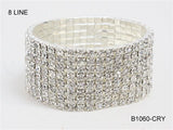 Fashion Rhinestone Bracelet #B1060 (PC)