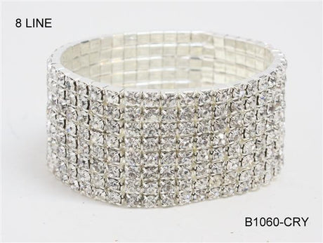 Fashion Rhinestone Bracelet #B1060 (PC)