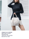 Fashion Shoulder Furry Pearl Bag #B1137 - Multiple Colors (PC)