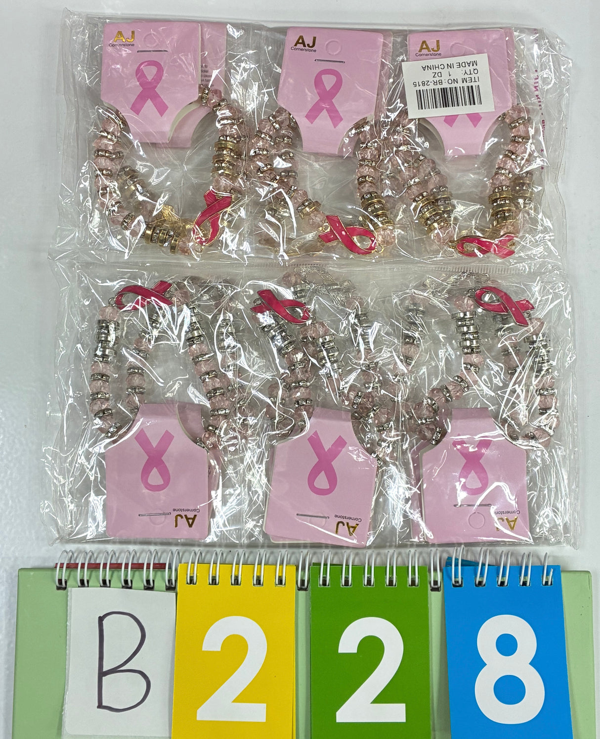 8.25 Limited Release Breast Cancer Dozen Products (Necklaces, Bracelets, Earrings, Keychains)