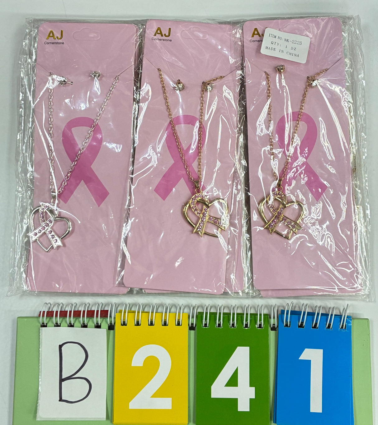 8.25 Limited Release Breast Cancer Dozen Products (Necklaces, Bracelets, Earrings, Keychains)