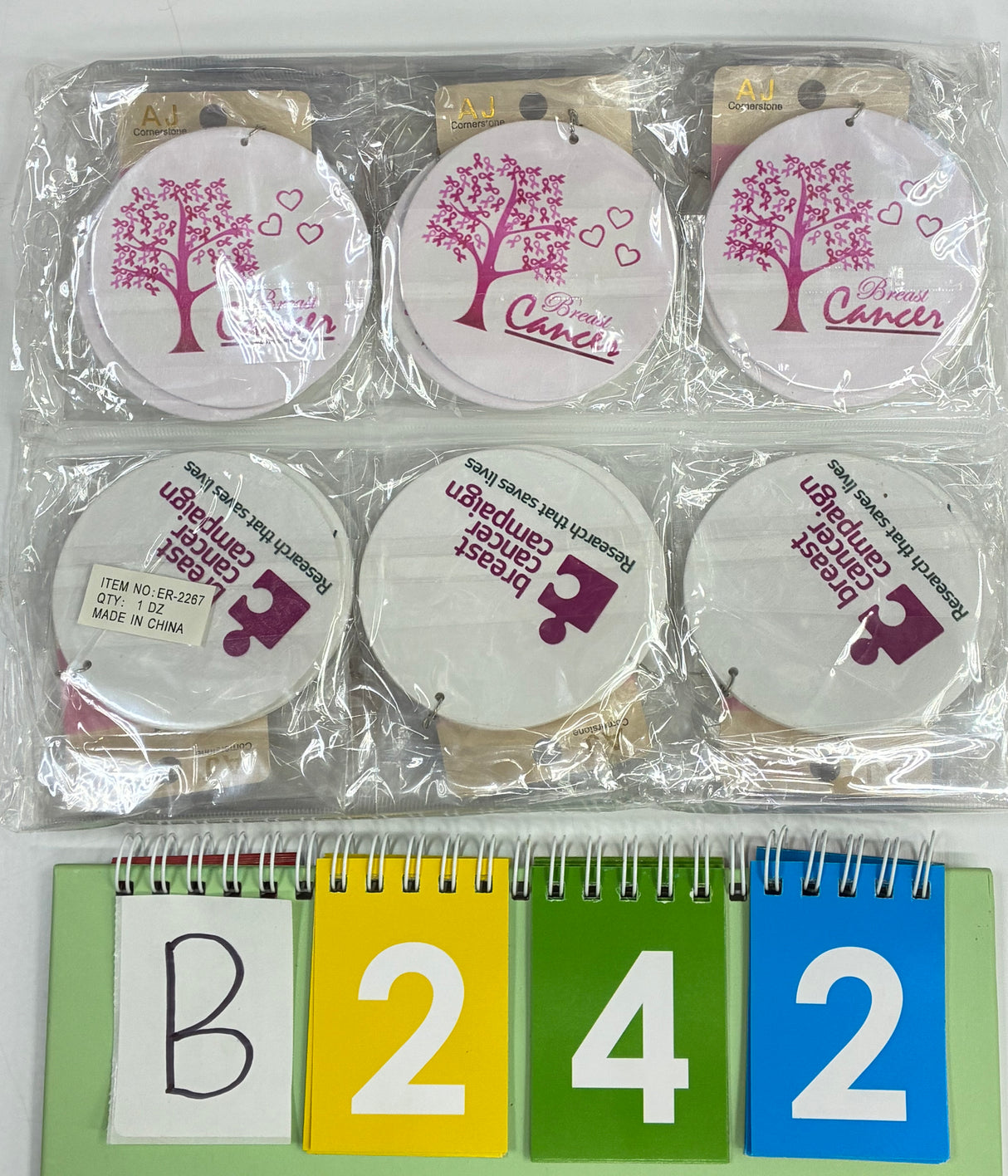 8.25 Limited Release Breast Cancer Dozen Products (Necklaces, Bracelets, Earrings, Keychains)
