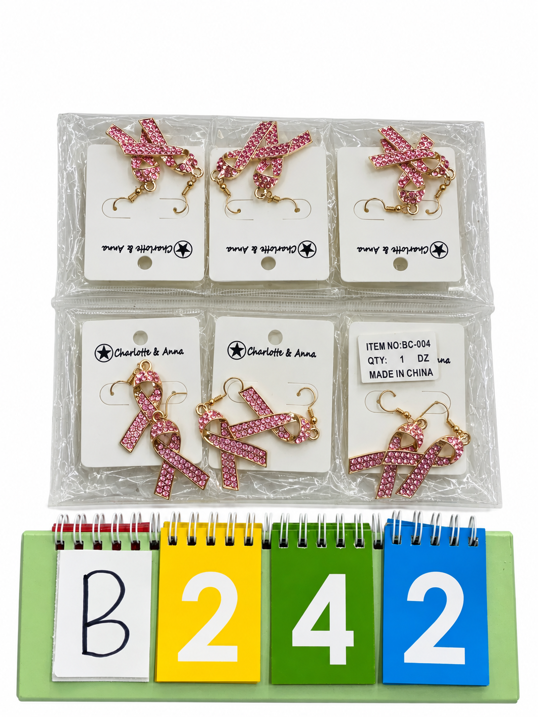 10.5 Limited Release Breast Cancer Products (Necklaces, Bracelets, Earrings, Keychains, Hats)