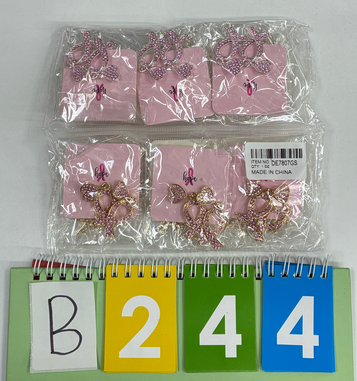 8.25 Limited Release Breast Cancer Dozen Products (Necklaces, Bracelets, Earrings, Keychains)