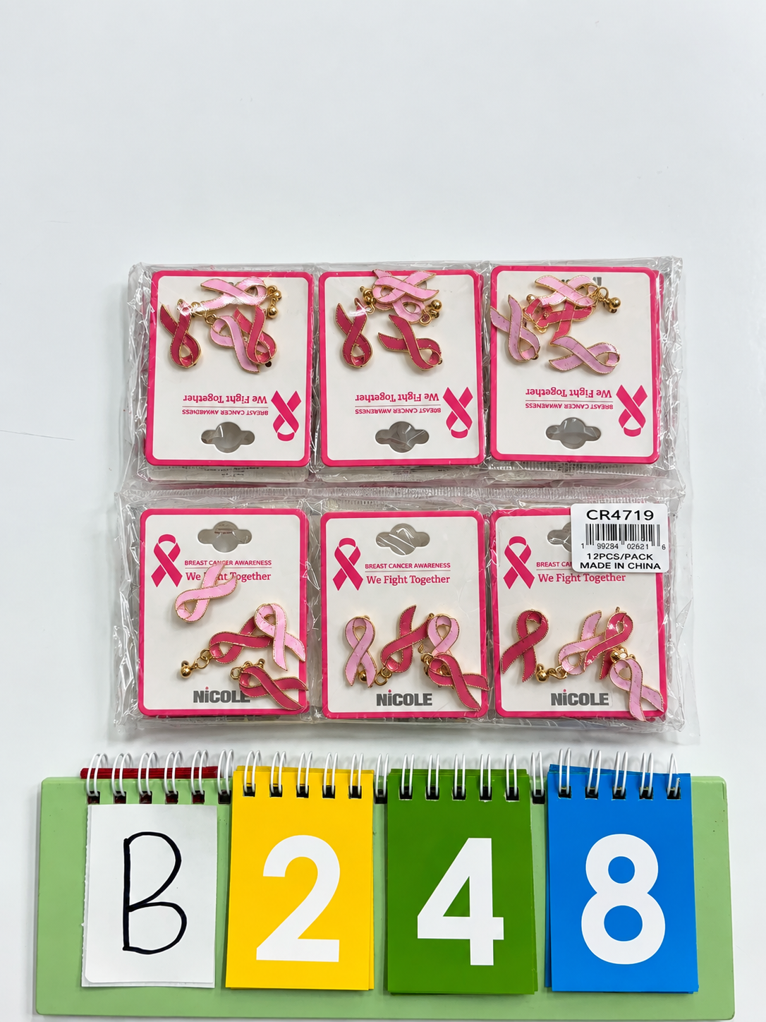 10.5 Limited Release Breast Cancer Products (Necklaces, Bracelets, Earrings, Keychains, Hats)