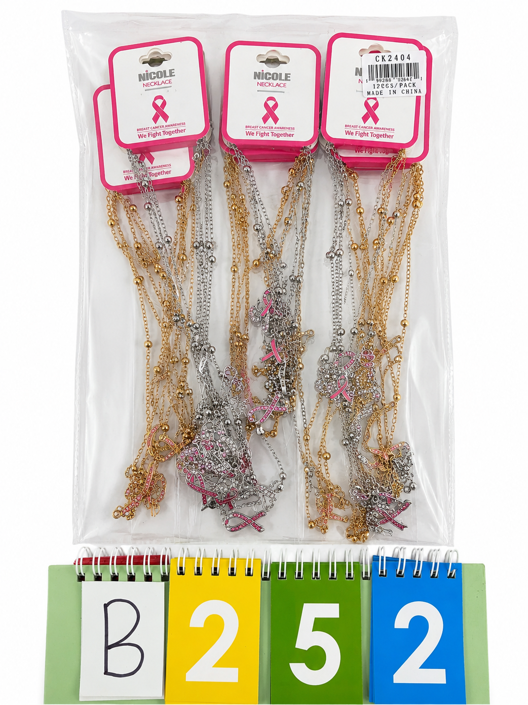 8.25 Limited Release Breast Cancer Dozen Products (Necklaces, Bracelets, Earrings, Keychains)