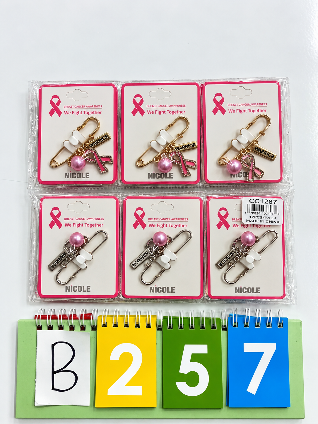 10.5 Limited Release Breast Cancer Products (Necklaces, Bracelets, Earrings, Keychains, Hats)