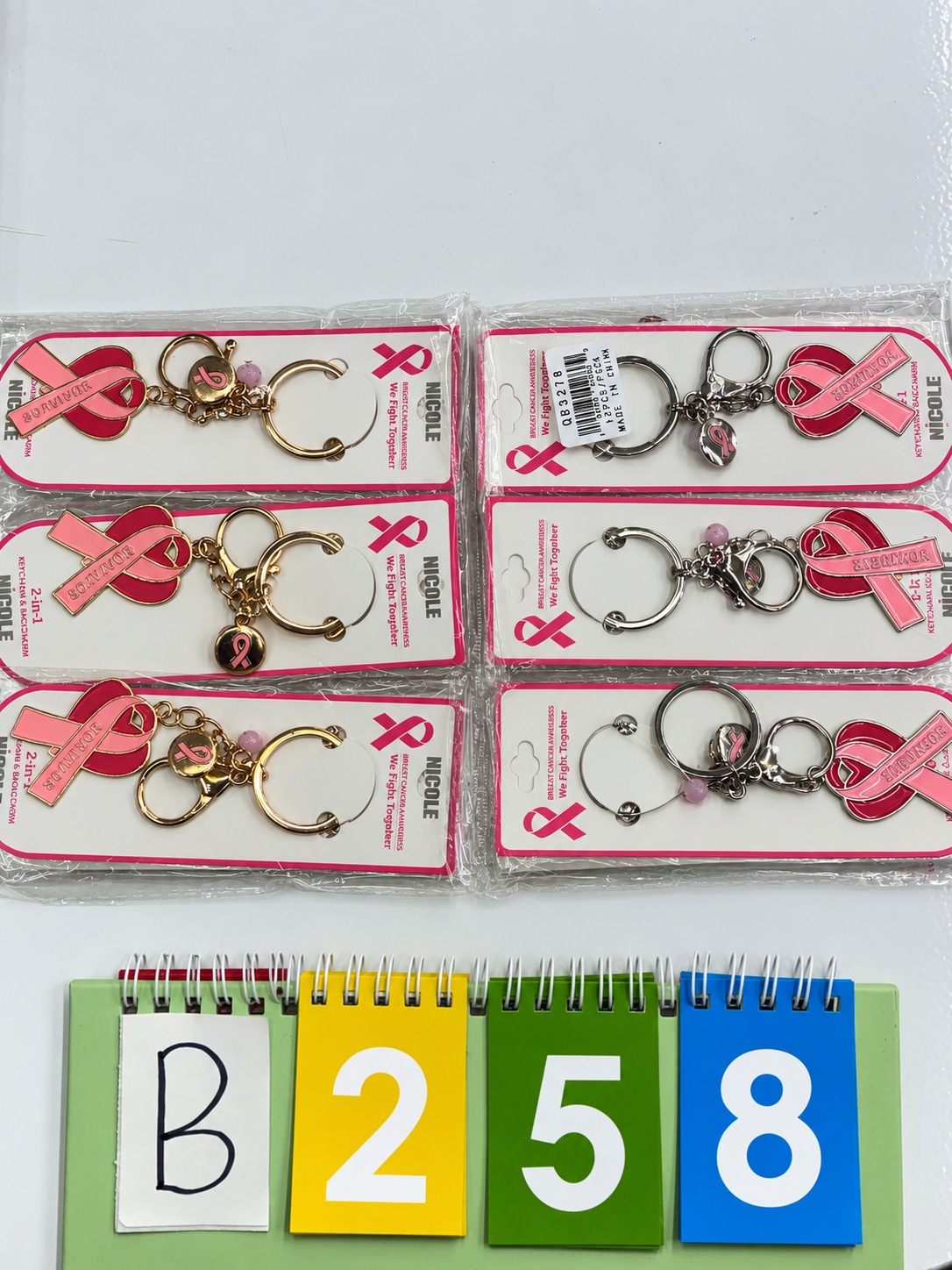 10.5 Limited Release Breast Cancer Products (Necklaces, Bracelets, Earrings, Keychains, Hats)