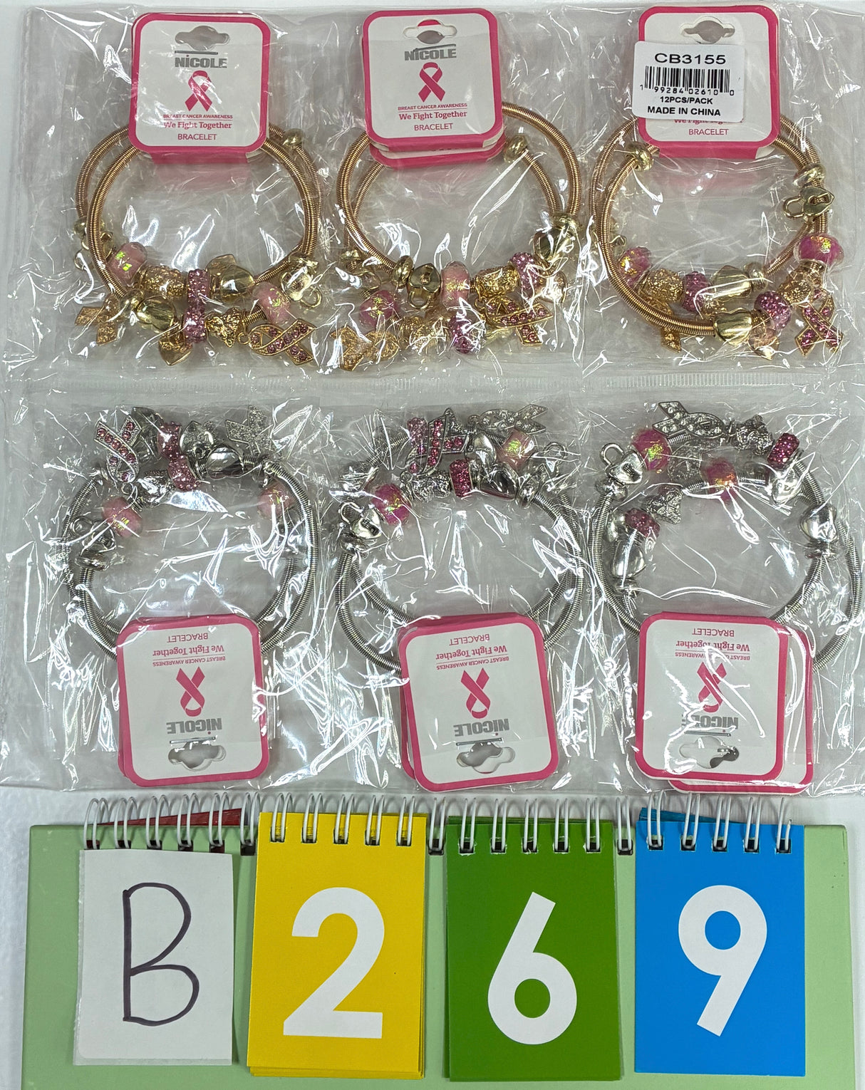 8.25 Limited Release Breast Cancer Dozen Products (Necklaces, Bracelets, Earrings, Keychains)