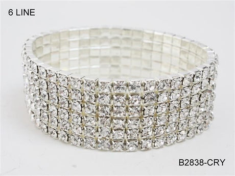 Fashion Rhinestone Bracelet #B2838 (PC)