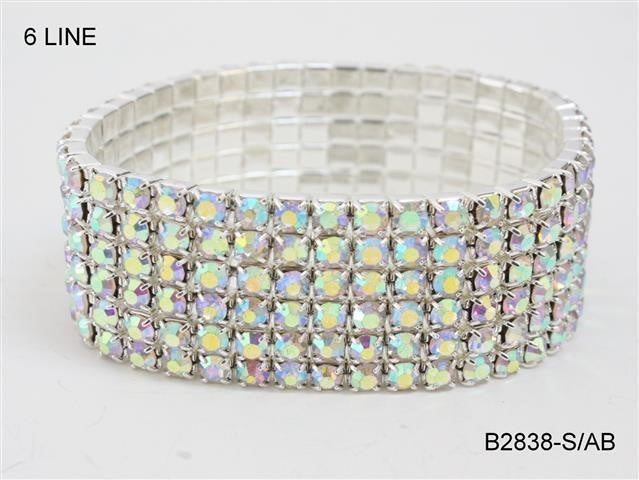 Fashion Rhinestone Bracelet #B2838 (PC)