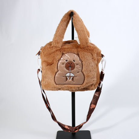 Fashion Cartoon Kids Furry Bag #BA2456 - Multiple Colors (PC)