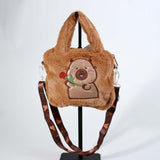 Fashion Cartoon Kids Furry Bag #BA2456 - Multiple Colors (PC)