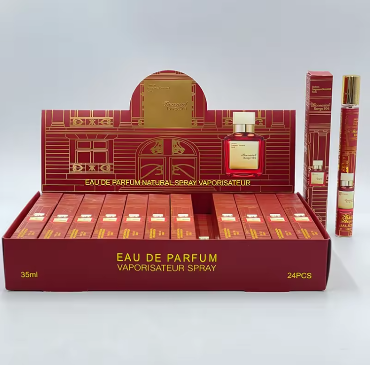 Luxury Travel Size Eau De Parfum Spray 1.18oz #Boceaiat Rovge 504