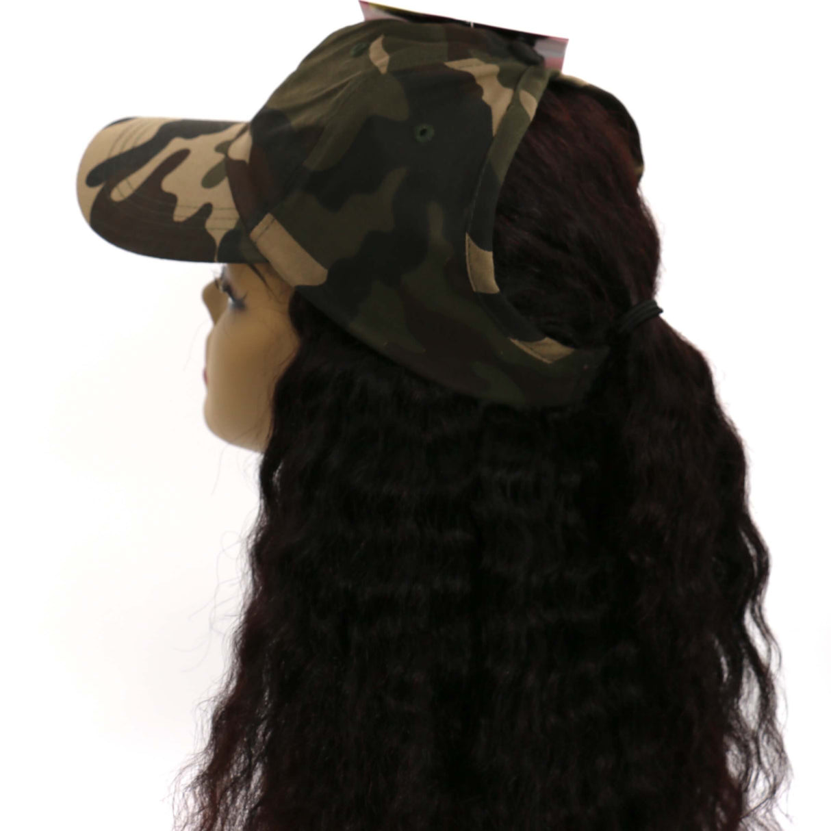Fashion Backless Ponytail Cap - Multiple Colors (PC)