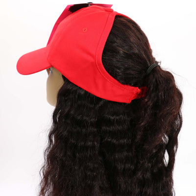 Fashion Backless Ponytail Cap - Multiple Colors (PC)