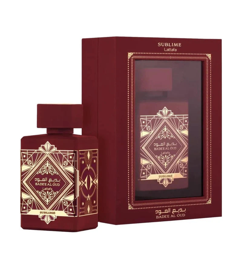 Luxury Full Size Eau De Parfum Spray 3.4 Oz #Badee Al Oud Sublime (PC)