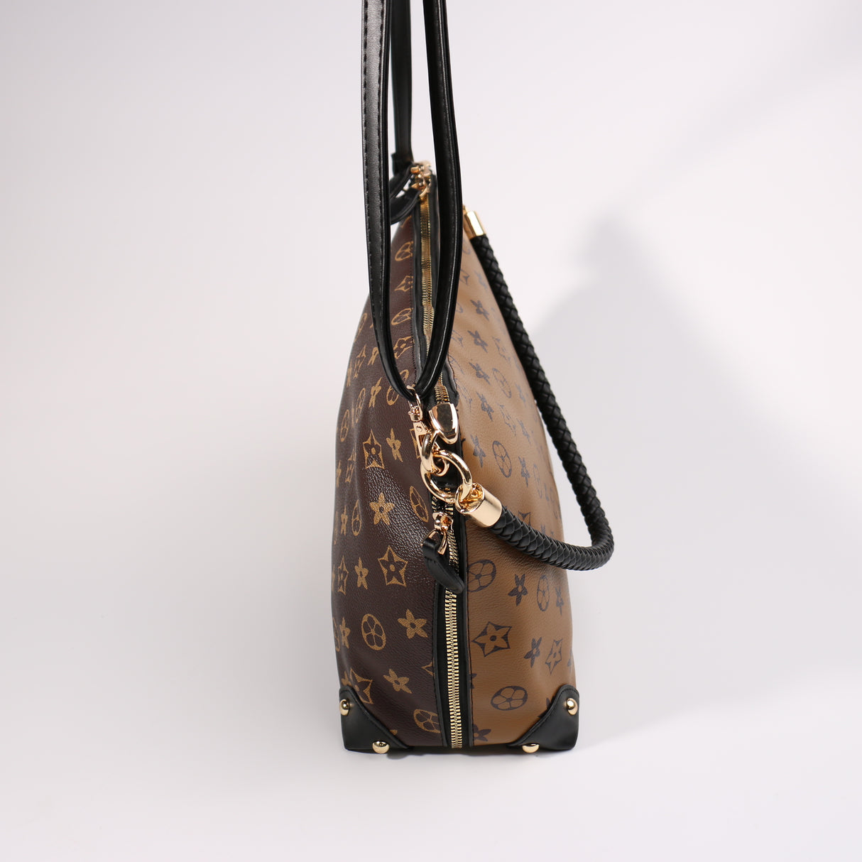 Fashion Double-Sided Pattern Handbag #BAIMBAG04-FLAB (PC)