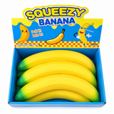 Large Banana Squishy Toy #BANAXL (6PC)