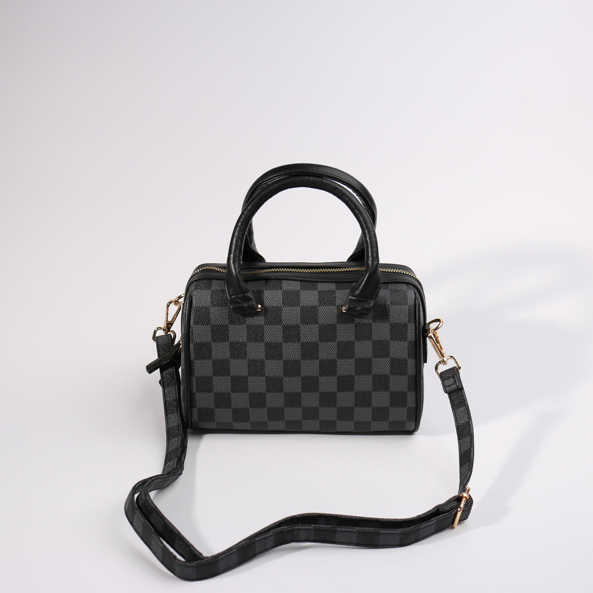 Fashion Small Barrel Bag #BCMBAG01-FLBK - Black (PC)