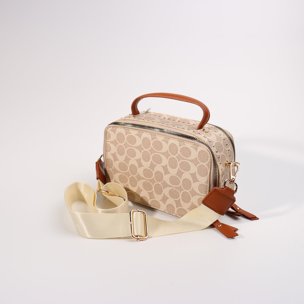 Fashion Camera Bag #BCMBAG07-CCBG - Beige (PC)
