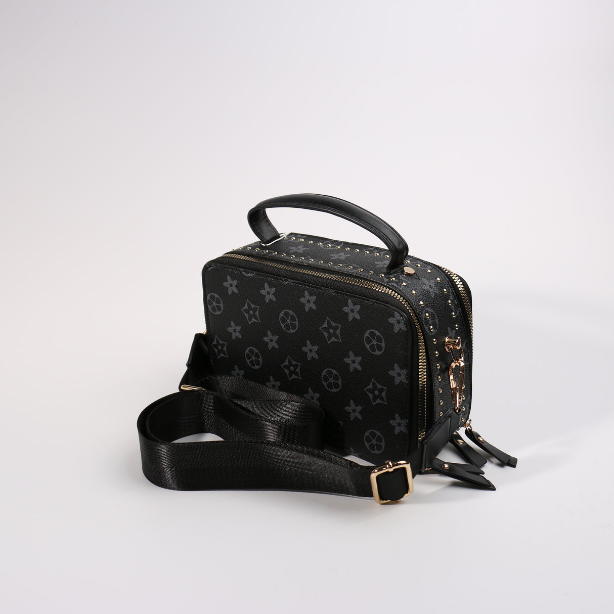 Fashion Camera Bag #BCMBAG07-FLBK - Black (PC)