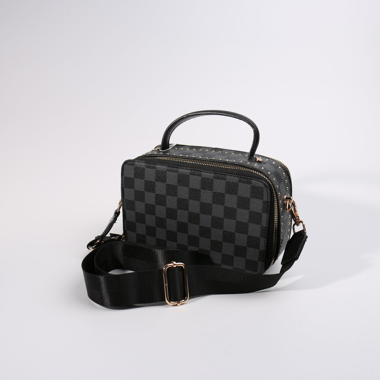 Fashion Camera Bag #BCMBAG07-SQBK - Black (PC)