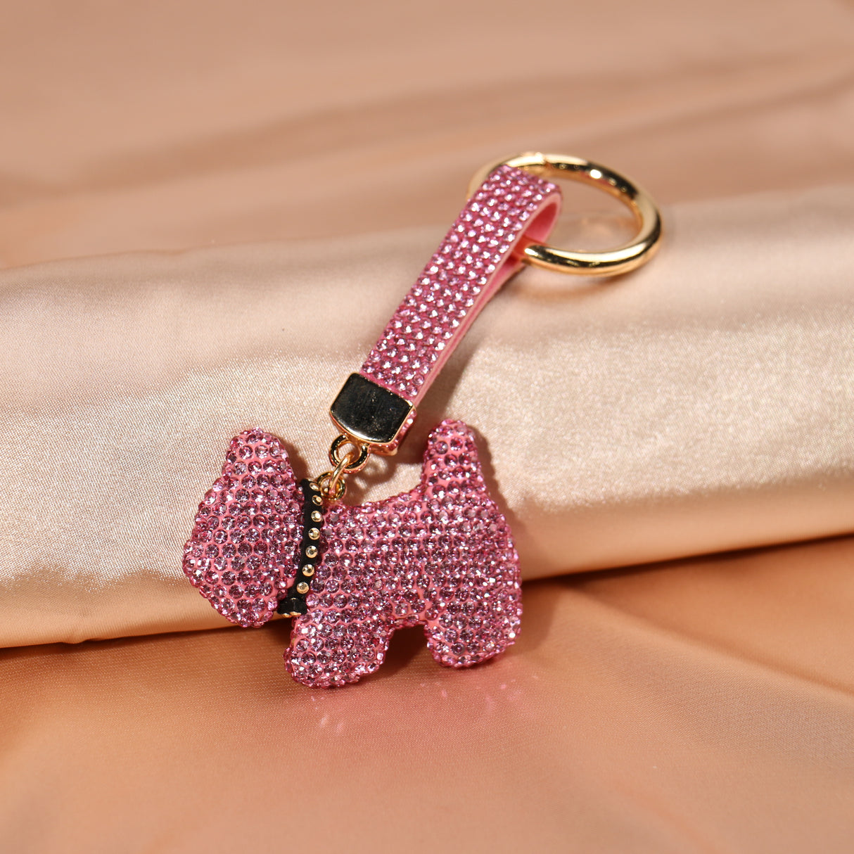 Bling Keychain - Small Dog #BLKC002 (PC)