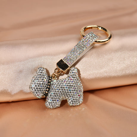 Bling Keychain - Small Dog #BLKC002 (PC)