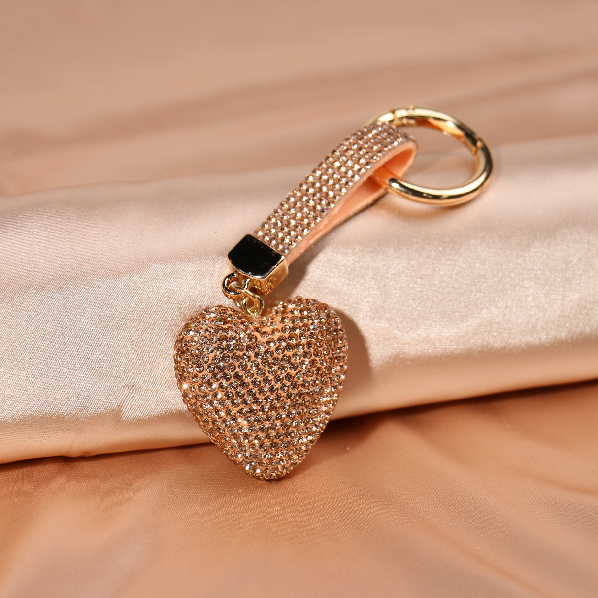 Bling Keychain - Full Heart #BLKC003 (PC)