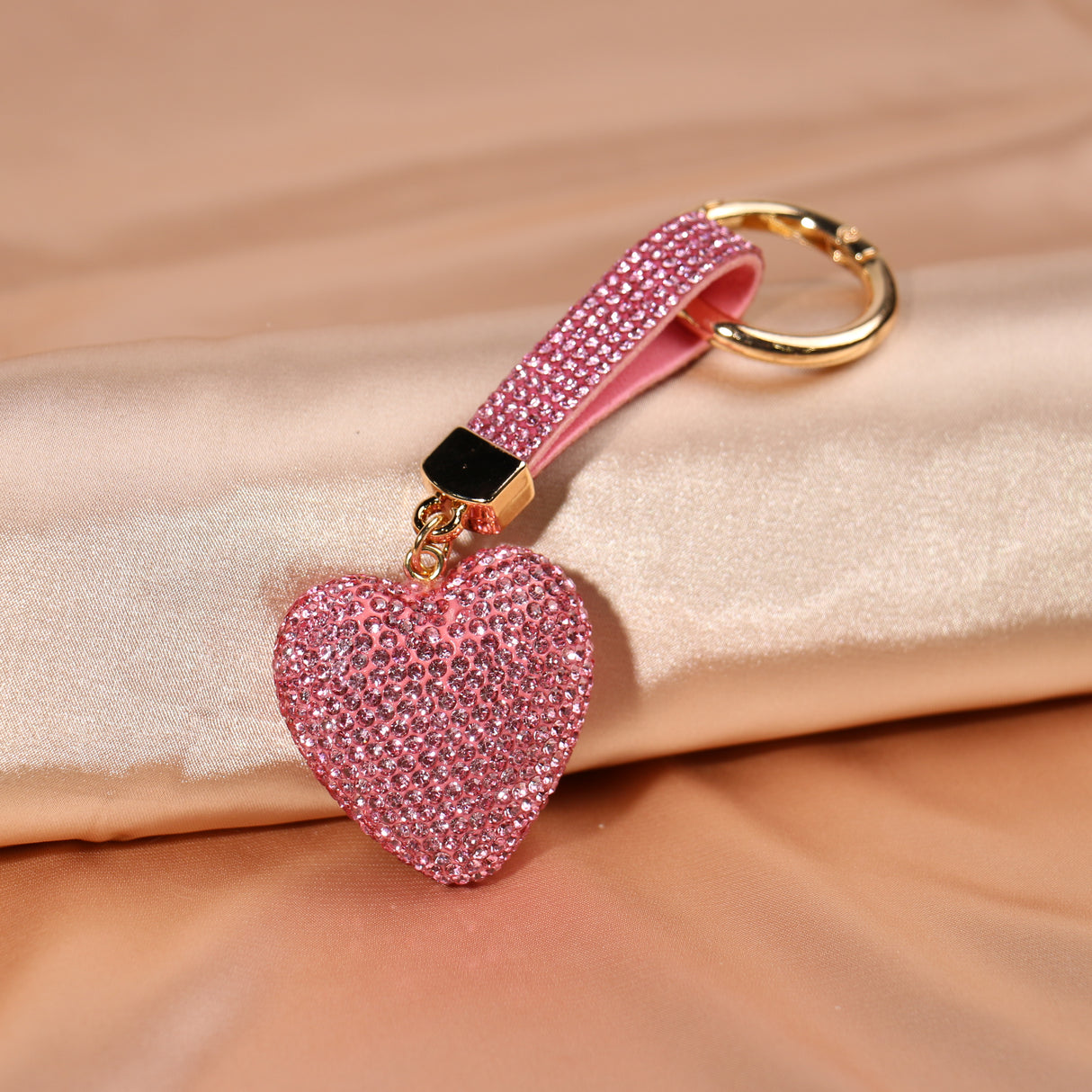 Bling Keychain - Full Heart #BLKC003 (PC)