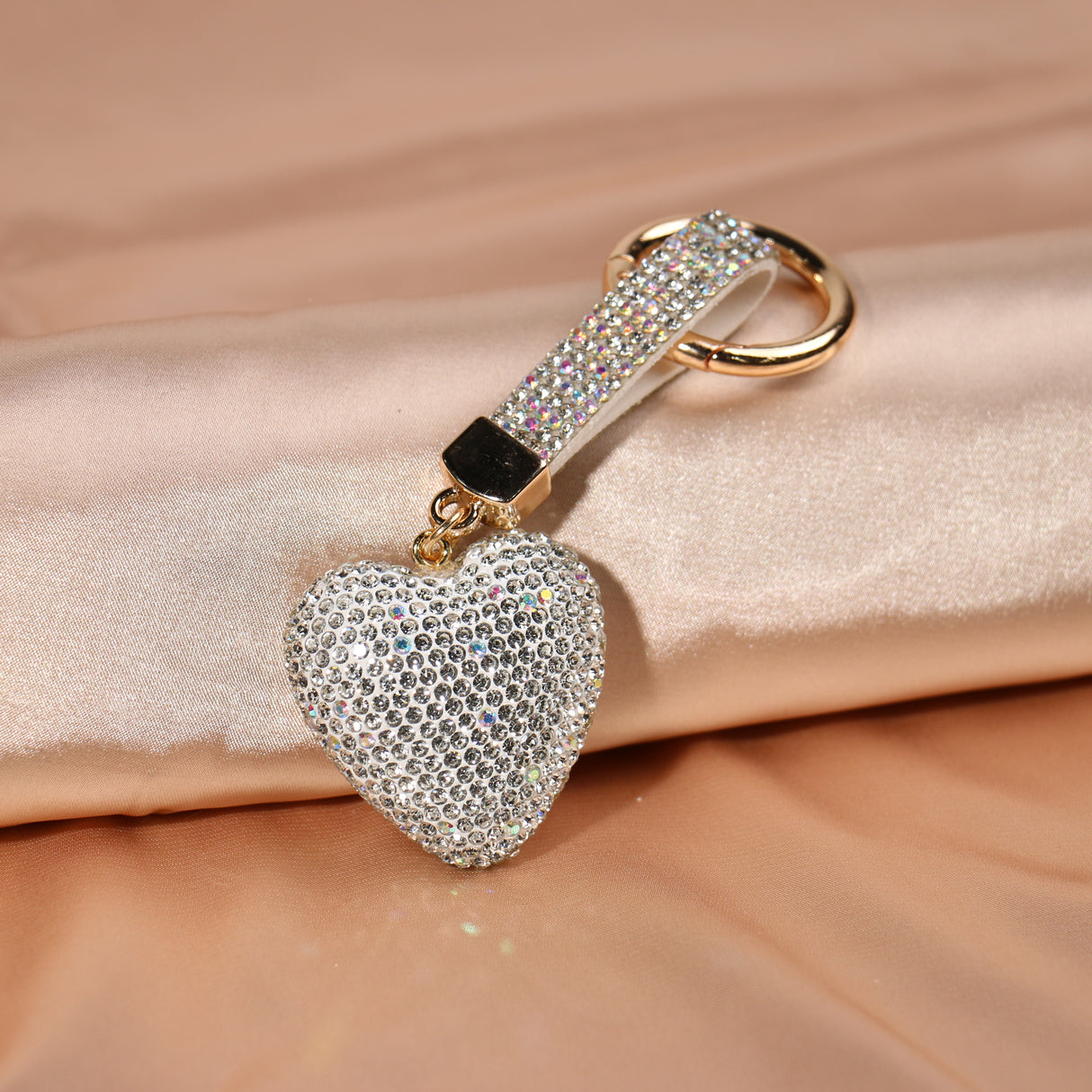 Bling Keychain - Full Heart #BLKC003 (PC)