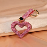 Bling Keychain - Hollow Heart #BLKC005 (PC)