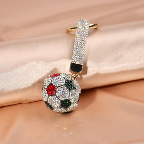 Bling Keychain - Soccer #BLKC013 (PC)