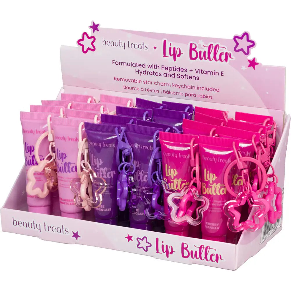Beauty Treats Lip Butter Star Keychain #581 (24PC)