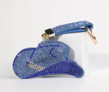 Fashion Rhinestone Cowboy Hat Keychain #CBHATKC - Multiple Colors (PC)