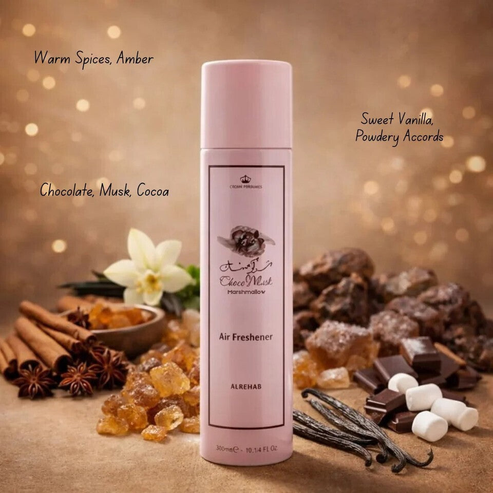 Choco Musk Marshmallow by Al Rehab Air Freshener 10.14oz (PC)