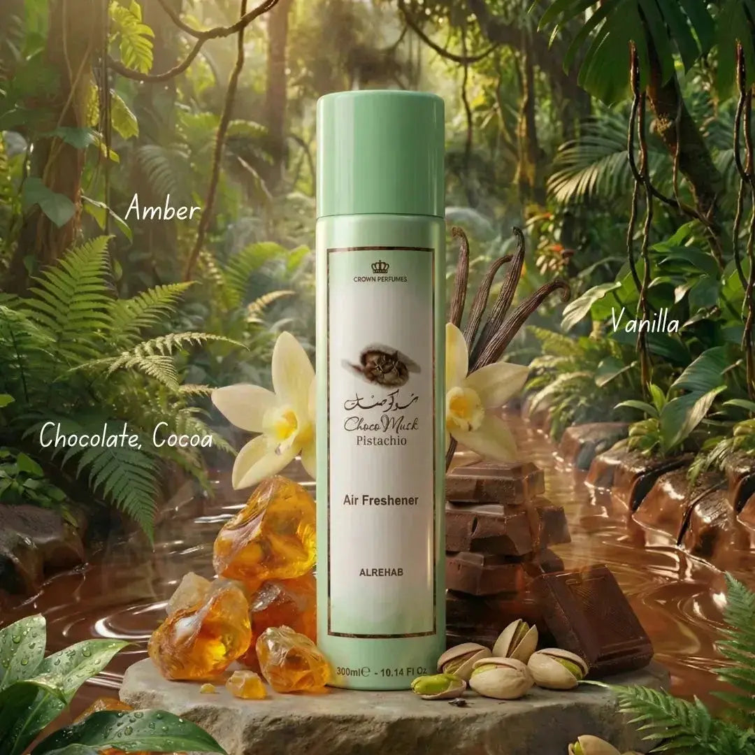 Choco Musk Pistachio by Al Rehab Air Freshener 10.14oz (PC)