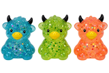 Glitter Cow Sugar Squishy Toy #CHSQ-COW (12PC)